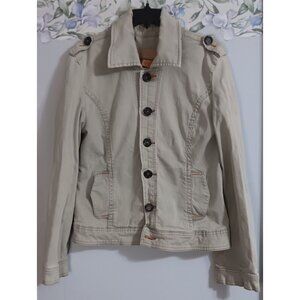 Christopher Blue XL Khaki Green Outdoor Casual Western Work Utility Jacket